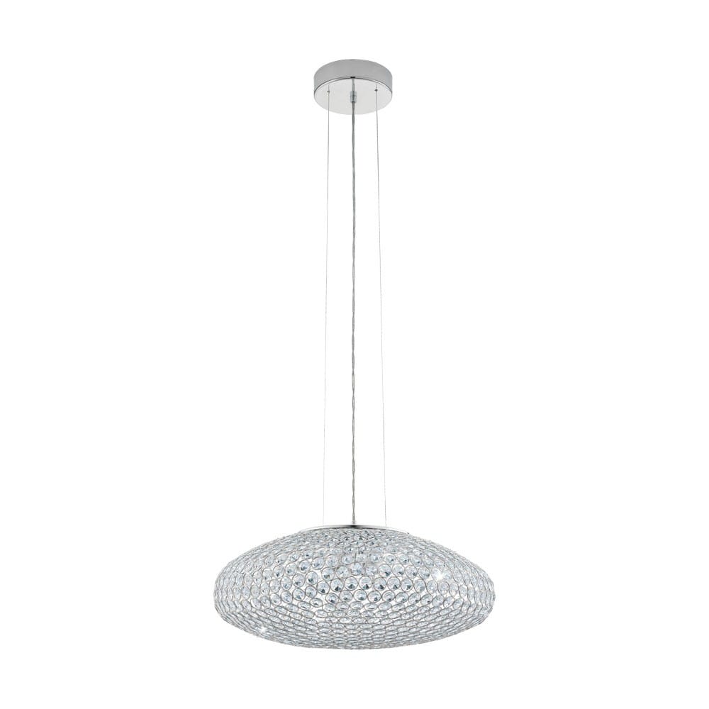 Lustra cristal EGLO CLEMENTE 95287 | Eglo Romania Lustră CLEMENTE 3XE27 IP20 95287