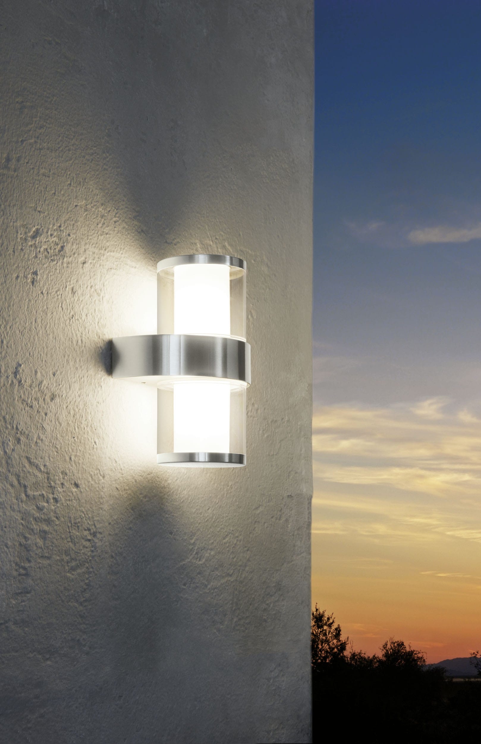 Aplica exterior EGLO BEVERLY 1 94799 | Eglo Romania Aplică BEVERLY 1 LED 2X3.7W IP44 94799