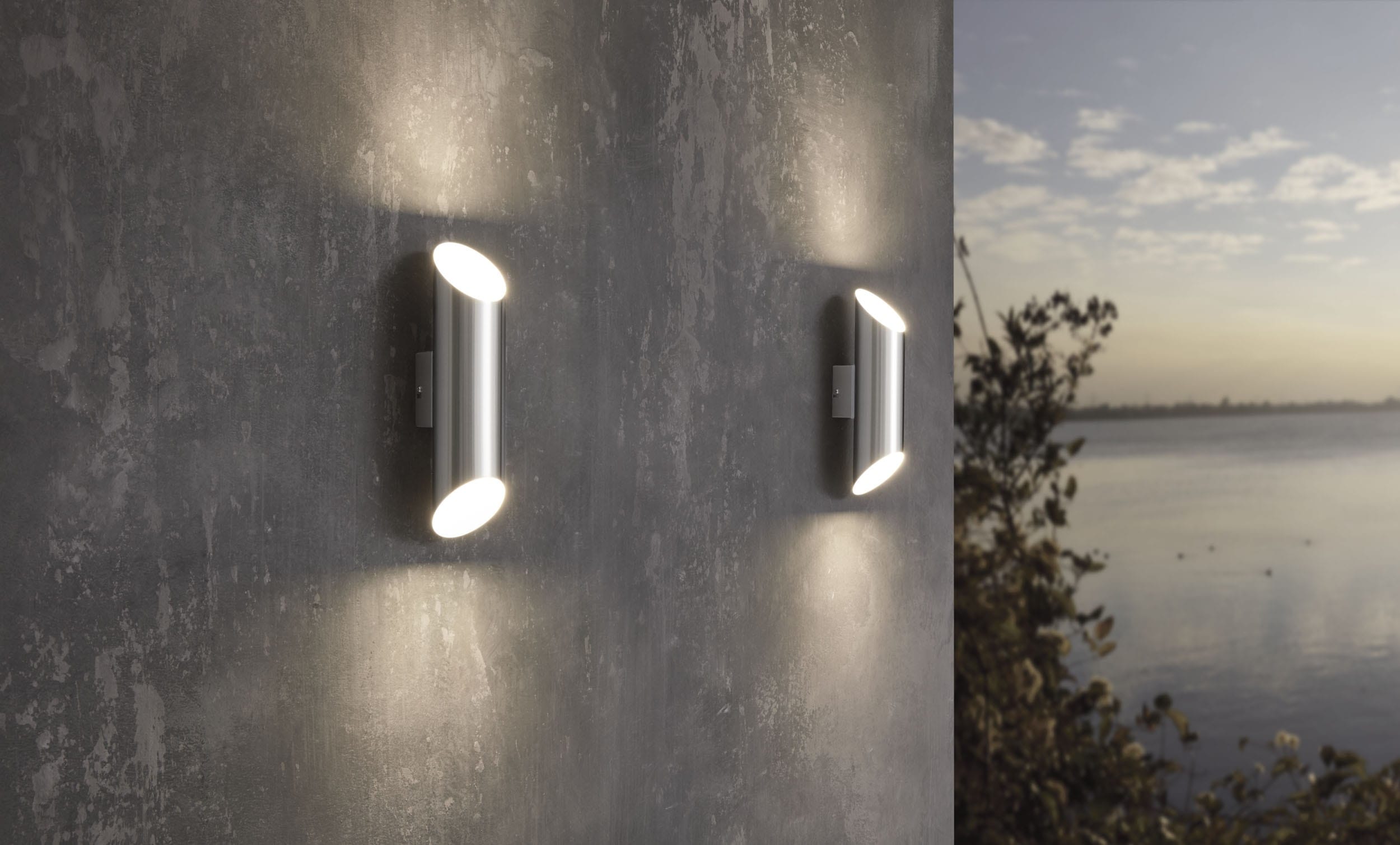 Aplica exterior EGLO AGOLADA 94803 | Eglo Romania Aplică AGOLADA LED 2X3.7W IP44 94803