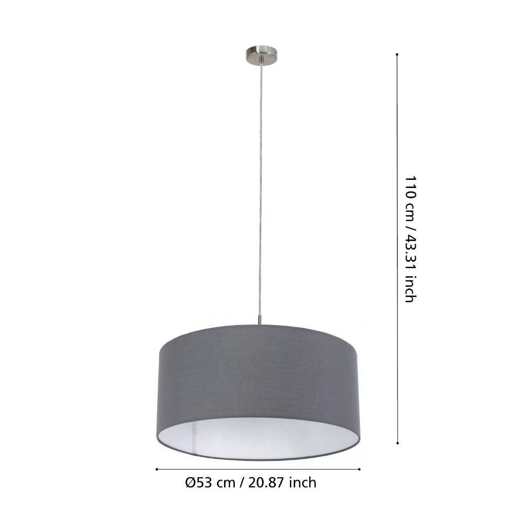 31577_DIMENSION_0001 | Eglo Romania Pendul PASTERI E27 IP20 31577