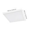 32813_DIMENSION_0001 | Eglo Romania Panou aplicat SALOBRENA 1 LED 33W IP20 32813