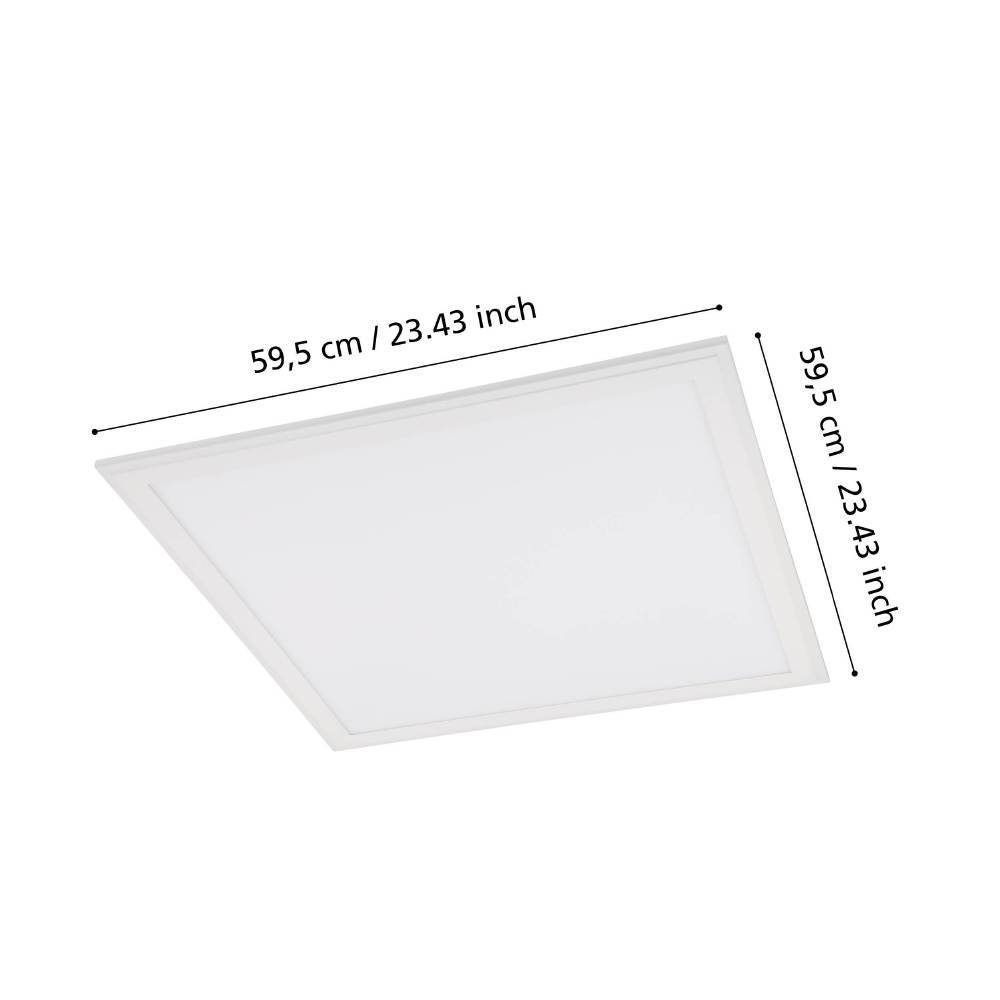 32813_DIMENSION_0001 | Eglo Romania Panou aplicat SALOBRENA 1 LED 33W IP20 32813