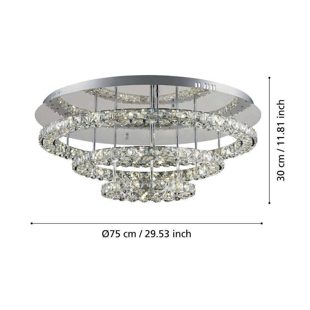 39002_DIMENSION_0001 | Eglo Romania Plafonieră TONERIA LED 30.5W;30.5W IP20 39002