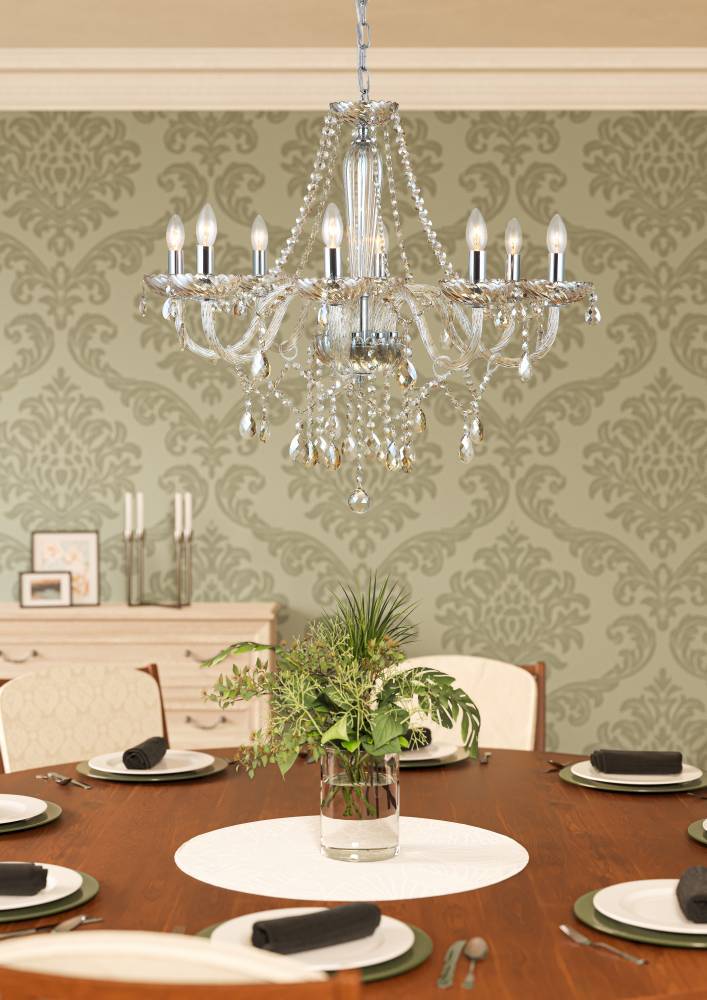39093_AMBIENT_0001 | Eglo Romania Candelabru BASILANO 8XE14 IP20 39093