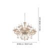 39095_DIMENSION_0001 | Eglo Romania Candelabru BASILANO 18XE14 IP20 39095