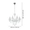 39114_DIMENSION_0001 | Eglo Romania Candelabru CARPENTO 8XE14 IP20 39114
