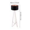39229_DIMENSION_0001 | Eglo Romania Lampadar CAMPORALE E27 IP20 39229