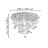39245_DIMENSION_0001 | Eglo Romania Plafonieră PIANOPOLI LED 15X1.8W IP20 39245