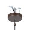 39356_DETAIL_0002 | Eglo Romania Pendul SAGANTO 1 E27 IP20 39356