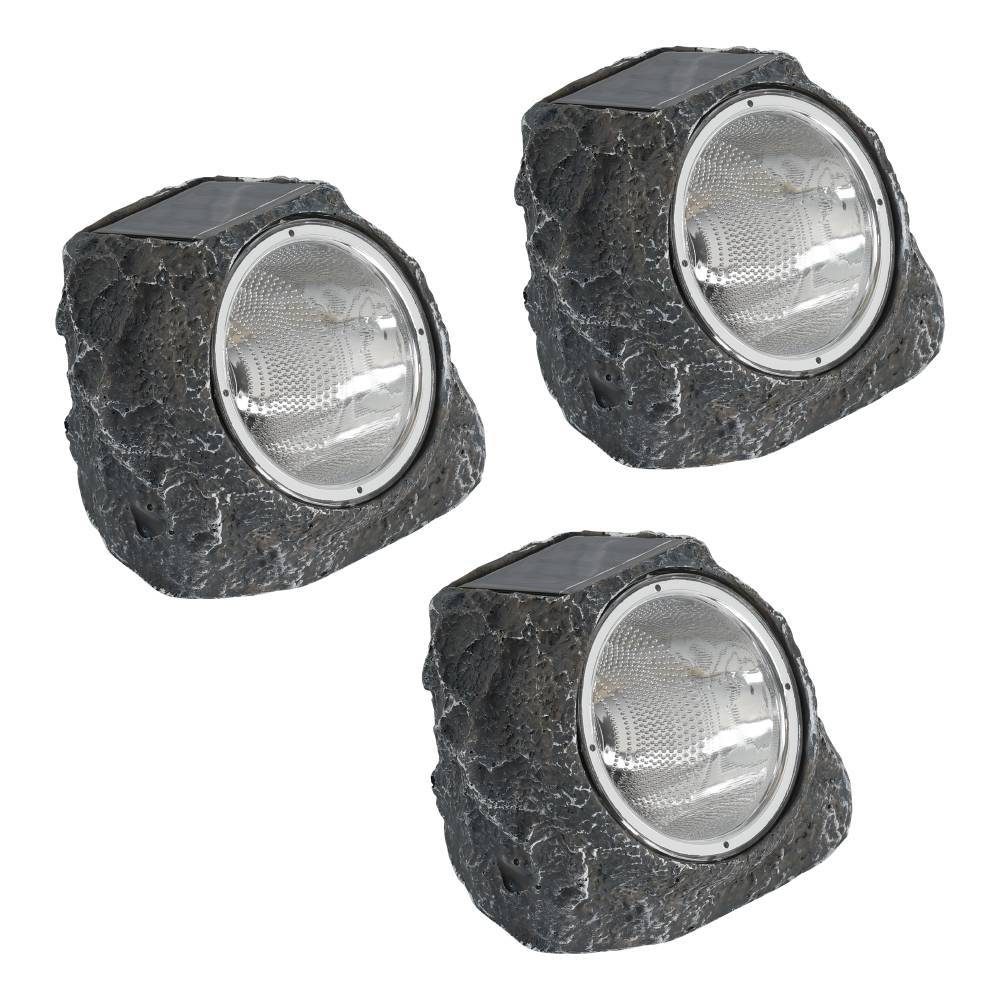 48505_VIEW_0001 | Eglo Romania Set 3 lămpi solare LED 3X(4X0.06W) 48505