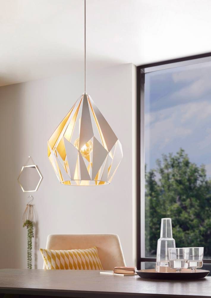 49932_AMBIENT_0001 | Eglo Romania Pendul CARLTON 1 E27 IP20 49932