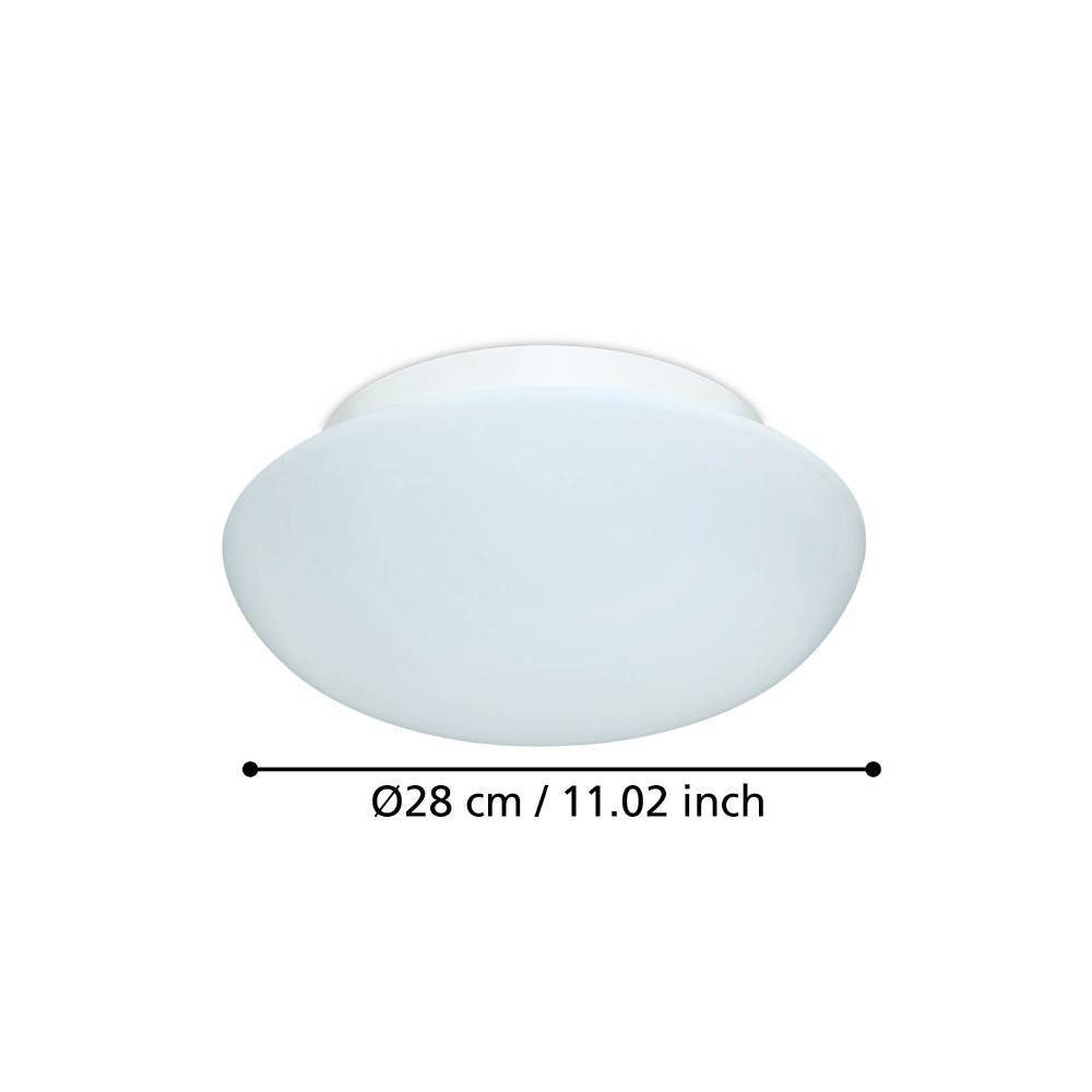 81636_DIMENSION_0001 | Eglo Romania Aplică/Plafonieră ELLA E27 IP20 81636