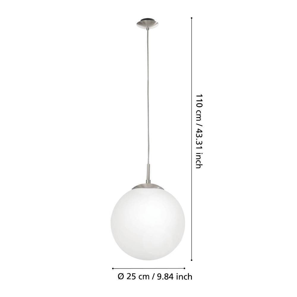 85262_DIMENSION_0001 | Eglo Romania Pendul RONDO E27 IP20 85262