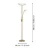 85974_DIMENSION_0001 | Eglo Romania Lampadar BAYA R7S;G9, 230W;33W IP20 85974
