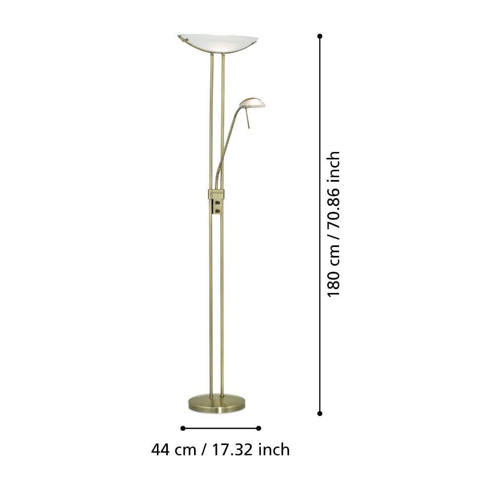 85974_DIMENSION_0001 | Eglo Romania Lampadar BAYA R7S;G9, 230W;33W IP20 85974