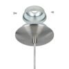 85977_DETAIL_0002 | Eglo Romania Pendul TROY 3 E27 IP20 85977