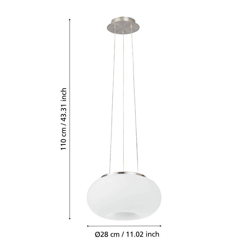 86813_DIMENSION_0001 | Eglo Romania Pendul OPTICA 2XE27 IP20 86813