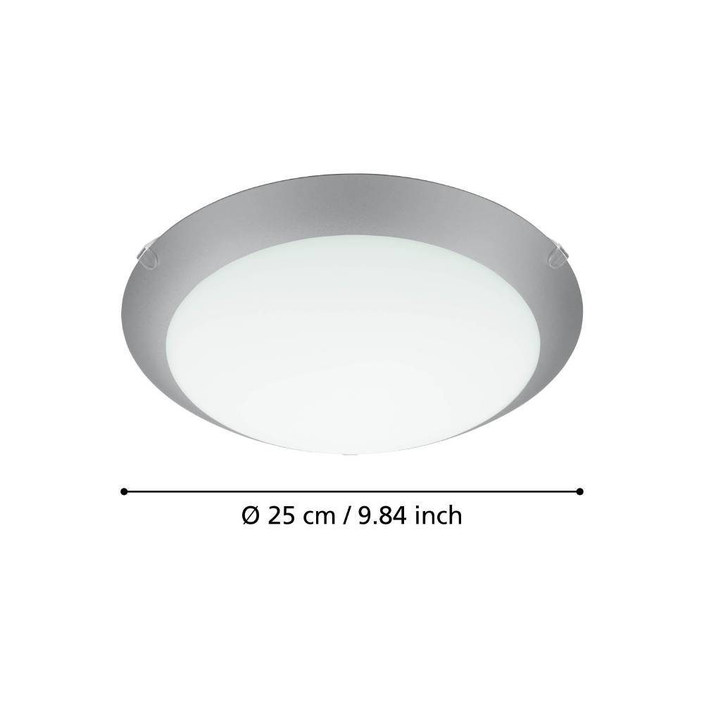 89248_DIMENSION_0001 | Eglo Romania Aplică/Plafonieră MARS 1 E27 IP20 89248