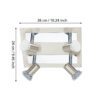 90916_DIMENSION_0001 | Eglo Romania Spot pe bară ROTTELO GU10 4X4.6W IP20 90916