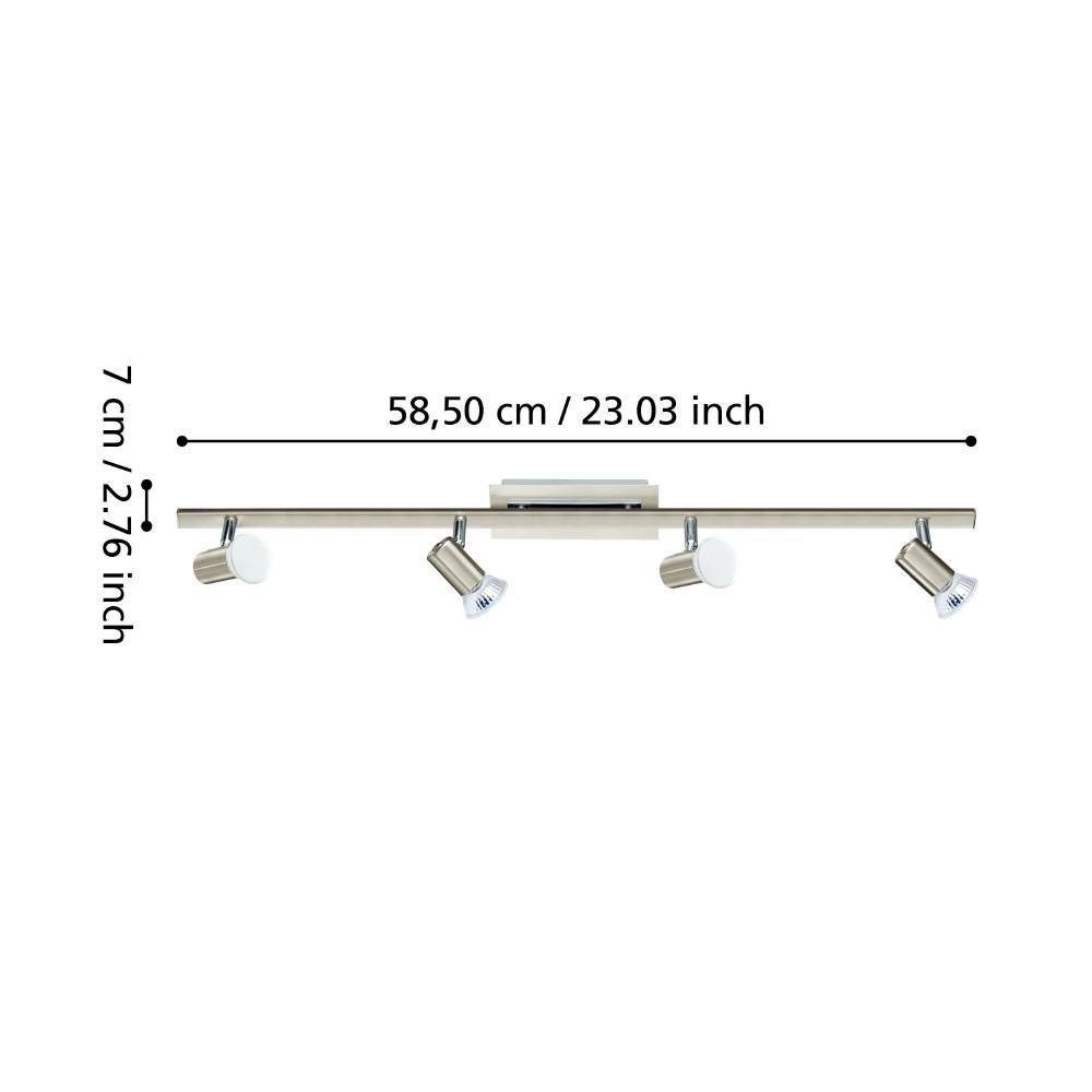 90917_DIMENSION_0001 | Eglo Romania Spot pe bară ROTTELO GU10 4X4.6W IP20 90917