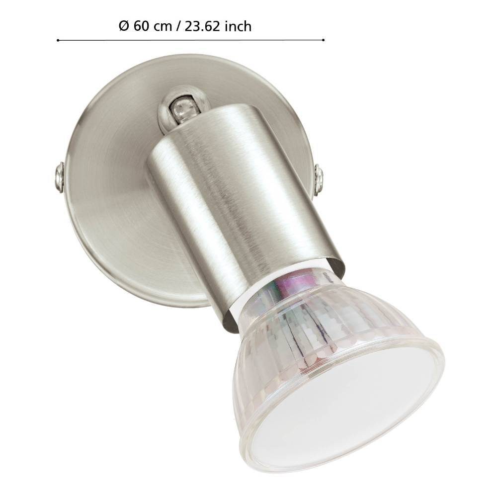 92595_DIMENSION_0001 | Eglo Romania Spot pe bară BUZZ-LED GU10 2.8W IP20 92595