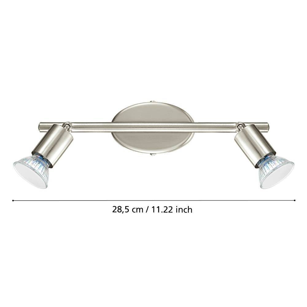 92596_DIMENSION_0001 | Eglo Romania Spot pe bară BUZZ-LED GU10 2X2.8W IP20 92596