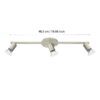 92597_DIMENSION_0001 | Eglo Romania Spot pe bară BUZZ-LED GU10 3X2.8W IP20 92597