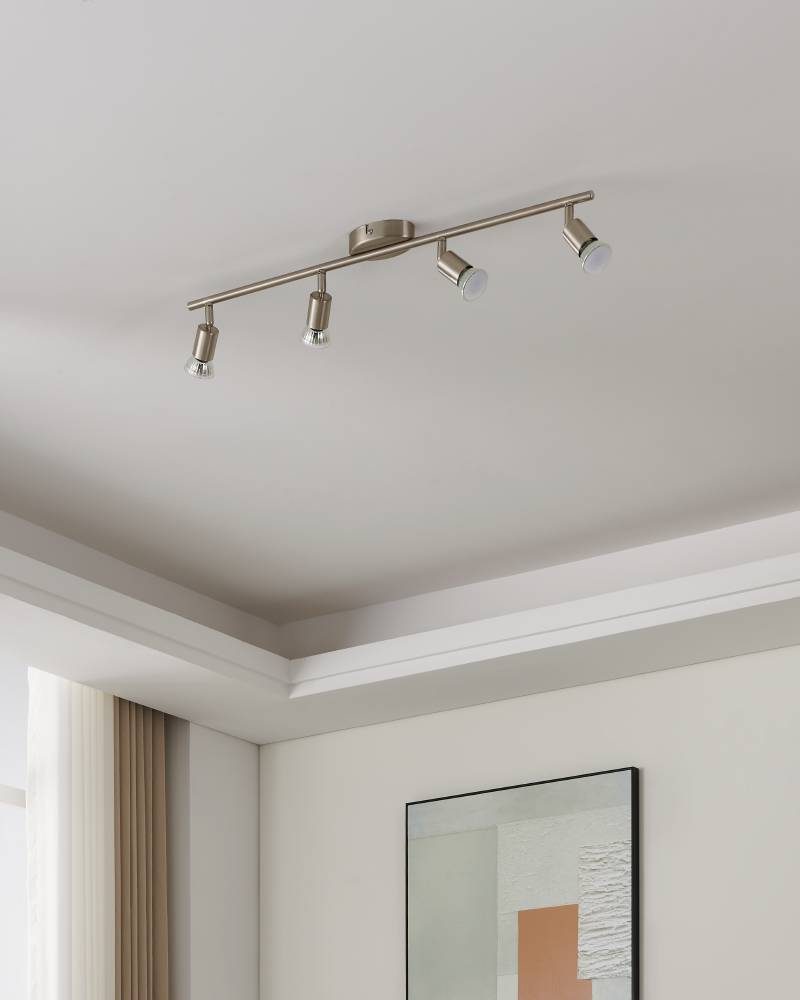 92598_AMBIENT-OFF_0001 | Eglo Romania Spot pe bară BUZZ-LED GU10 4X2.8W IP20 92598