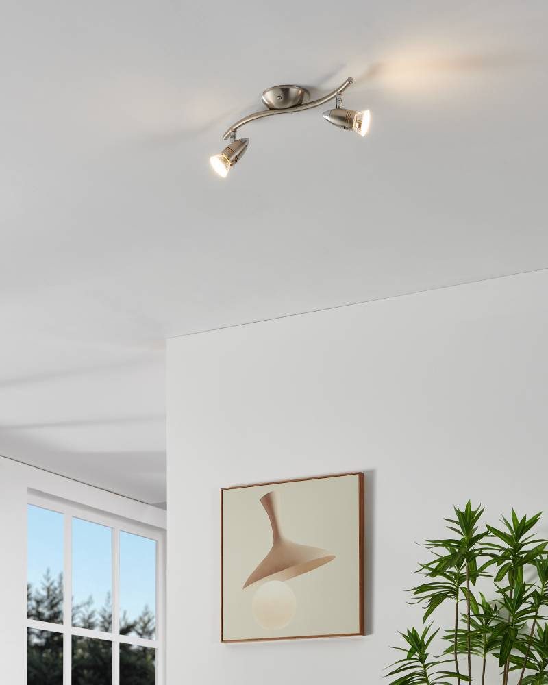 92642_AMBIENT_0001 | Eglo Romania Spot bară MAGNUM-LED GU10 2X2.8W IP20 92642