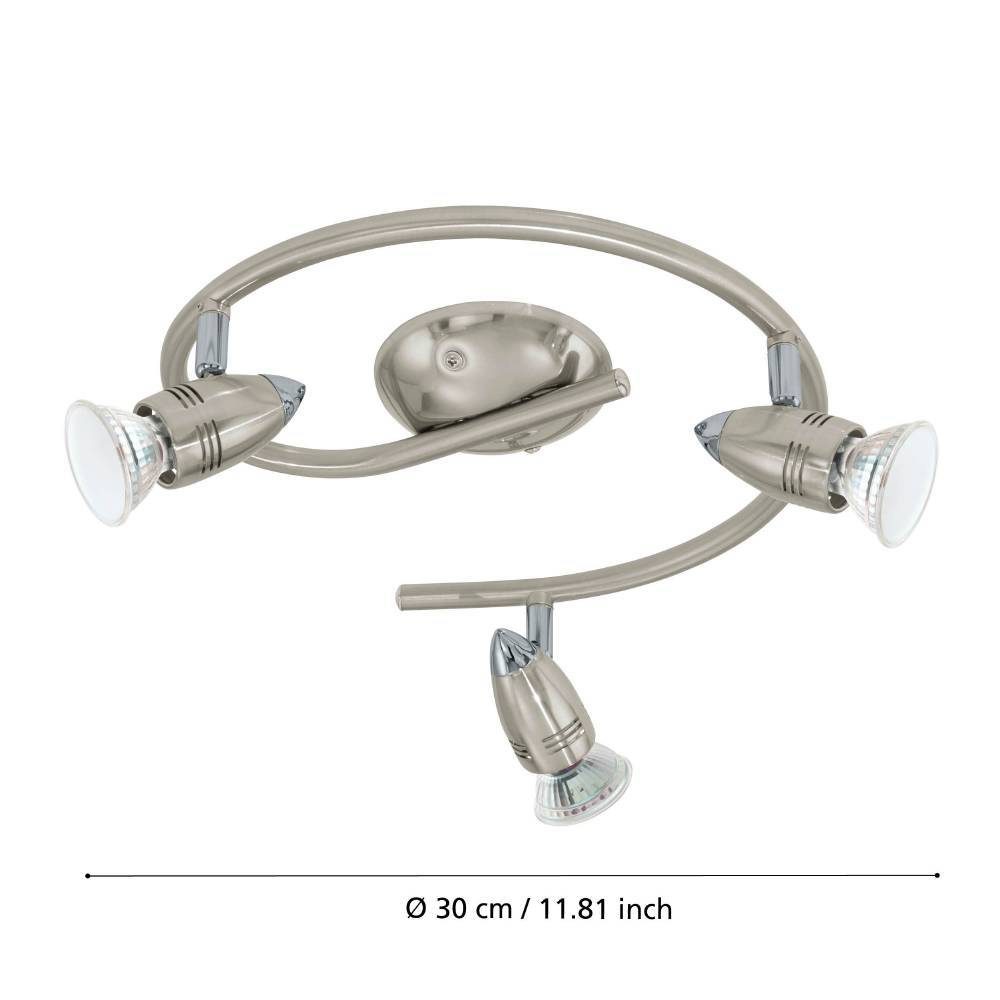 92643_DIMENSION_0001 | Eglo Romania Spot bară MAGNUM-LED GU10 3X2.8W IP20 92643