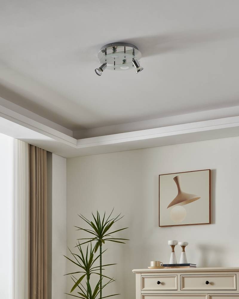 93085_AMBIENT-OFF_0001 | Eglo Romania Aplică/Plafonieră CABO 1 LED 4X2.8W IP20 93085