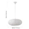 93373_DIMENSION_0001 | Eglo Romania Pendul CAMPILO E27 IP20 93373