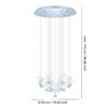 Lustră PIANOPOLI LED 15X2.5W IP20 93662