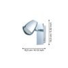 93672_DIMENSION_0001 | Eglo Romania Aplică CORBERA LED 2.8W IP20 93672