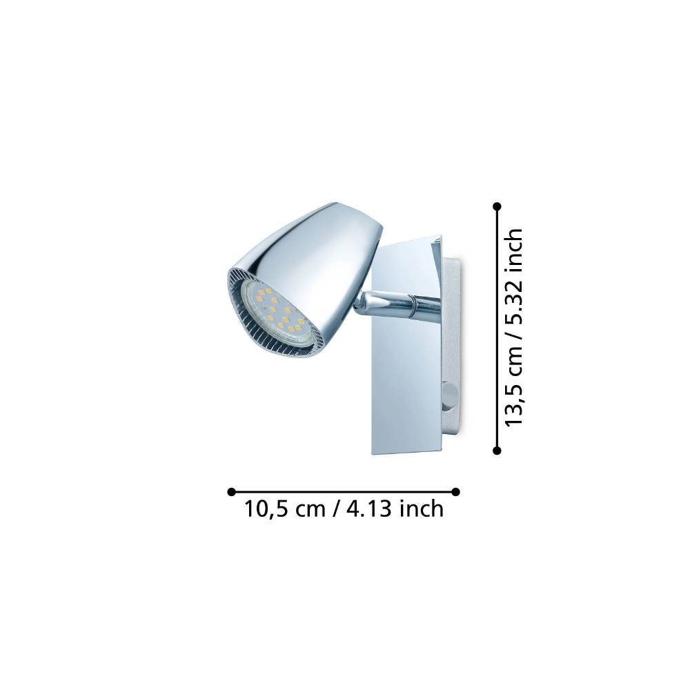 93672_DIMENSION_0001 | Eglo Romania Aplică CORBERA LED 2.8W IP20 93672
