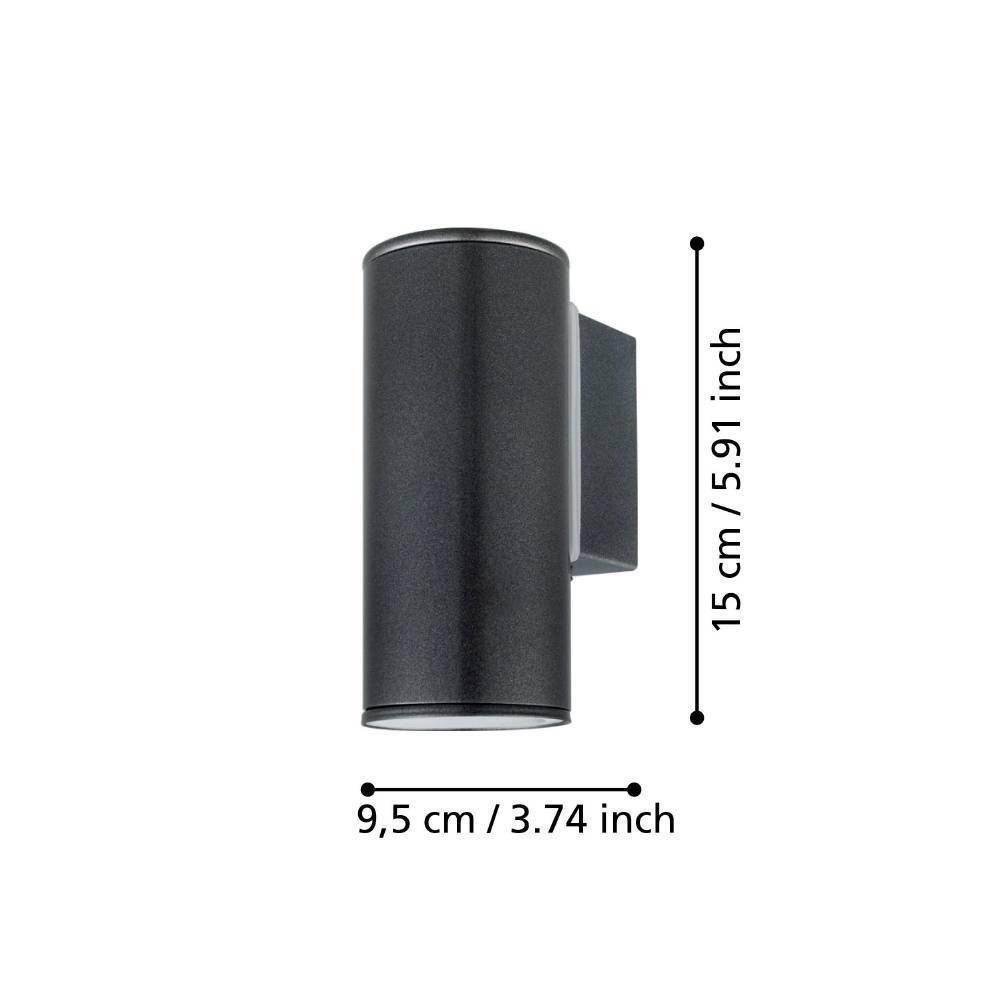 94102_DIMENSION_0001 | Eglo Romania Aplică RIGA LED GU10 2.8W IP44 94102