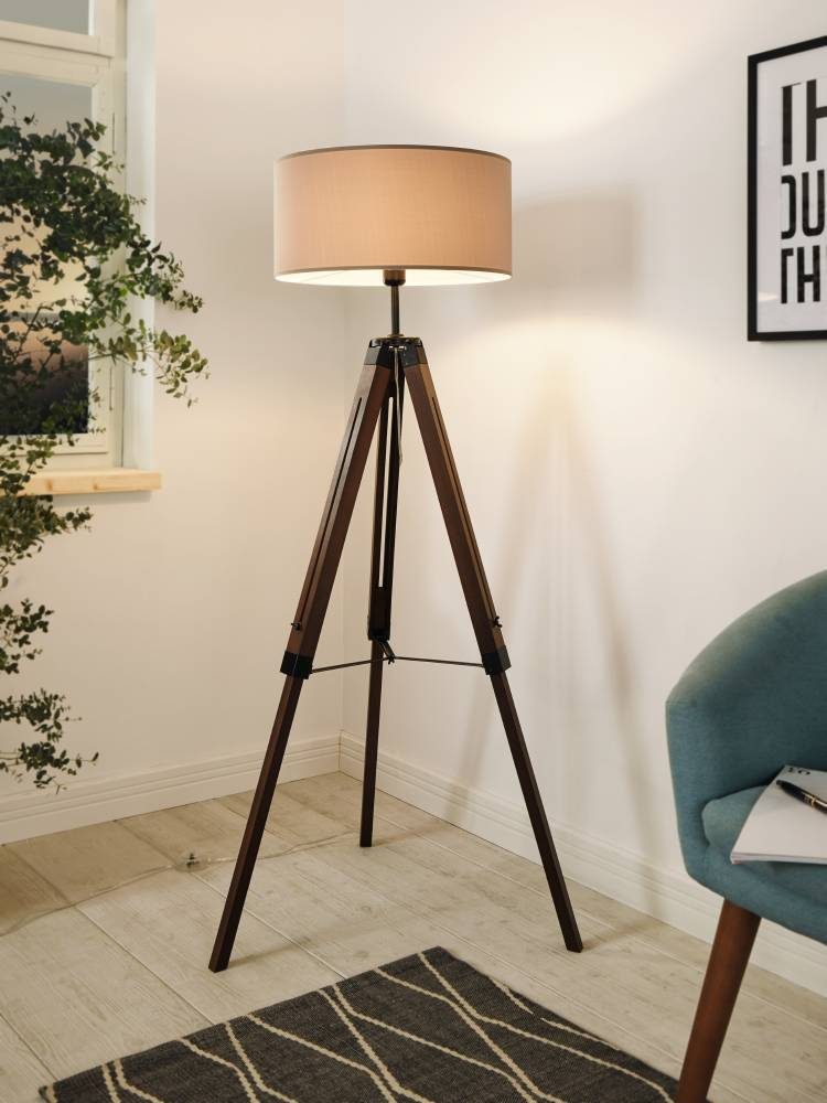 94326_AMBIENT_0001 | Eglo Romania Lampadar LANTADA E27 IP20 94326