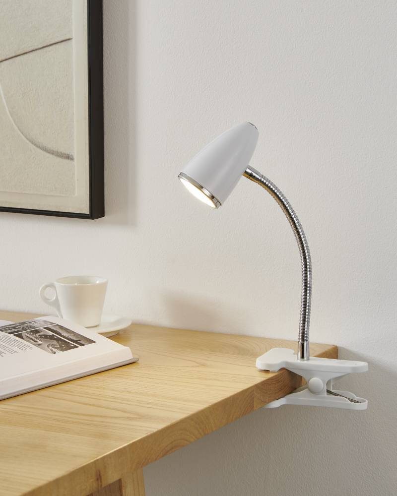 94329_AMBIENT_0001 | Eglo Romania Lampă cu clemă RICCIO 1 GU10 2.8W IP20 94329