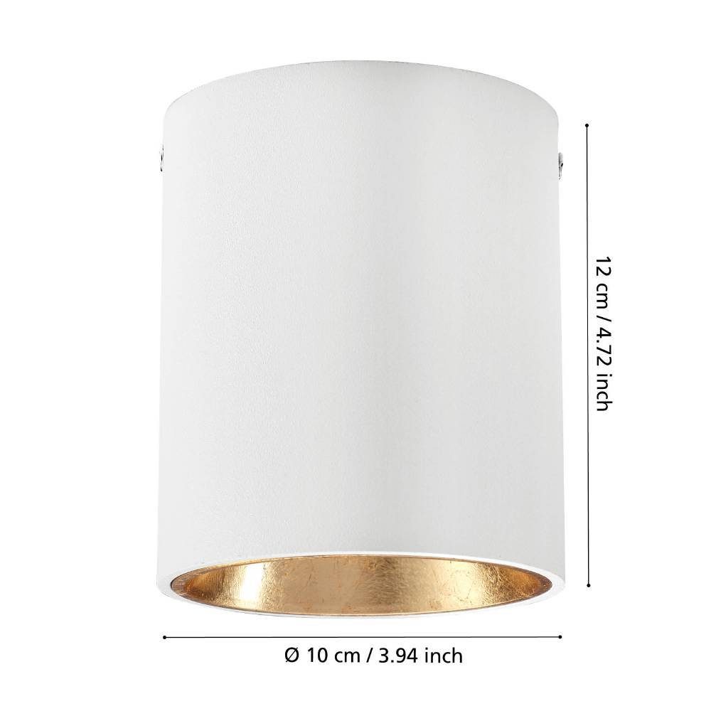 94503_DIMENSION_0001 | Eglo Romania Spot aplicat POLASSO LED 3.3W IP20 94503
