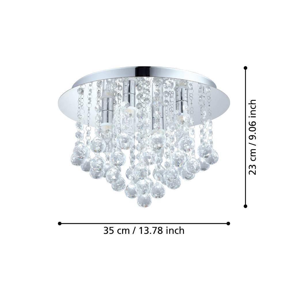 94878_DIMENSION_0001 | Eglo Romania Plafonieră ALMONTE LED G9 4X3W IP44 94878
