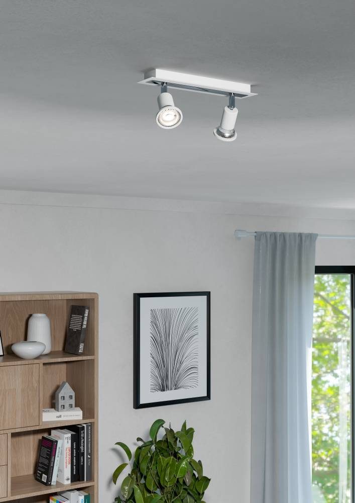 94959_AMBIENT_0001 | Eglo Romania Spot pe bară SARRIA GU10 2X4.5W IP20 94959
