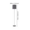 95166_DIMENSION_0001 | Eglo Romania Lampadar PASTERI E27 IP20 95166