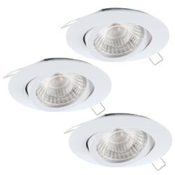 Set 3 spoturi încastrate TEDO 1 3XGU10 95357