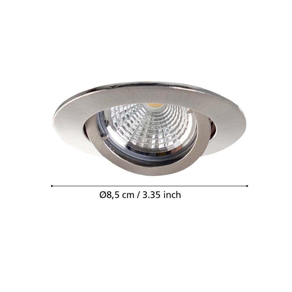 95359_DIMENSION_0001 | Eglo Romania Set 3 spoturi TEDO 1 GU10 3X4.8W IP20 95359