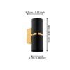 95364_DIMENSION_0001 | Eglo Romania Aplică PASSA LED GU10 2X3W IP20 95364