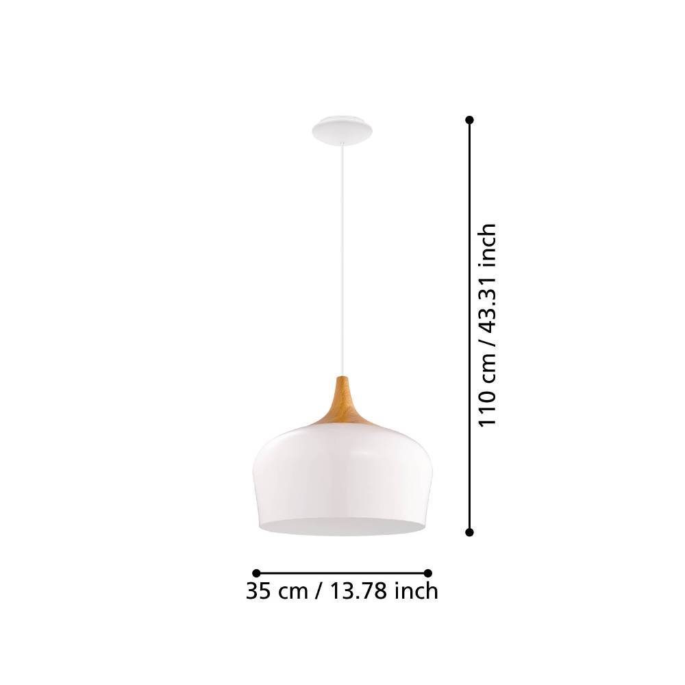 95383_DIMENSION_0001 | Eglo Romania Pendul OBREGON E27 IP20 95383