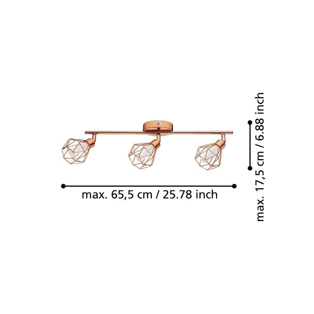 95547_DIMENSION_0001 | Eglo Romania Spot pe bară ZAPATA G9LED 3X3W IP20 95547