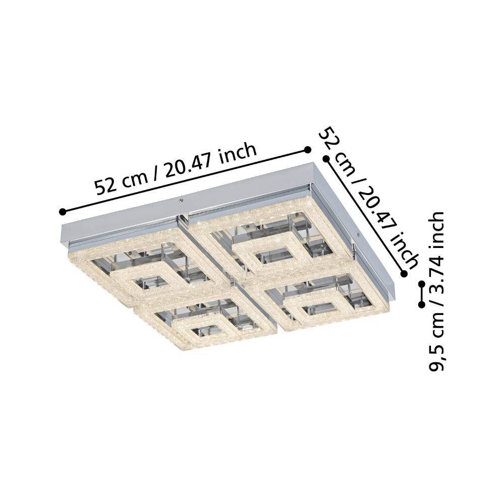 95661_DIMENSION_0001 | Eglo Romania Plafonieră FRADELO LED 46.5W IP20 95661