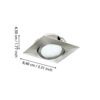 95846_DIMENSION_0001 | Eglo Romania Set 3 spoturi PINEDA LED 3X4.9W IP20 95846