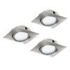 Set 3 spoturi PINEDA LED 3X4.9W IP20 95846
